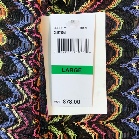 NWT Becca Size Large Side Slit Drawstring Swimsuit Coverup Pants - Picture 6 of 8